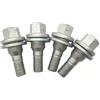 JJRFVBGT Bullone della Ruota Compatibile con Peugeot 1007 106 2008 206 207 208 3008 301 307 308 408 406 508 607 4 Pezzi Bulloni per Ruote Auto Borchie 540567 Copriruota Copricerchi Dado Mozzo