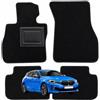 OFFICINE MILANO IL TUO STILE IN AUTO. 4 Tappetini per BMW Serie 1 F40 dal 2019 al 2024 in Moquette Nero Su Misura OFFICINEMILANO. 2 Anteriori+2 Posteriori. Sistema di Fissaggio Compatibile con l'Originale. Fondo antiscivolo