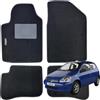 W-Parts SERIE 4 TAPPETI - TAPPETINI IN MOQUETTE NERI PER YARIS 5 porte dal 1999 al 2005