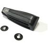 Generico 1pc Posteriore Sicuro Clip Cintura Supporto per Pajero V90 2007-2020 MR655317 per Montero V80 RR Cintura di sicurezza per Outlander Cw Gf Gg (Nero)