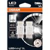 OSRAM LEDriving® SL, ≜ P27/7W, bianco 6000K, lampade di segnalazione a LED, solo fuoristrada, non omologati ECE, doppio blister