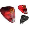 EASYSHOP24H Faro Fanale Fanalino Posteriore SX Per L200 Trito Strada e Pick Up da 2005 a 2014 Gruppo Ottico Sinistro Stop Luce Con Portalampade