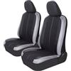 YLINNB Coprisedili per Auto 2 Pezzi per Audi A6 Limousine / S6 Limousine / S6 e-Tron, Set Copri-Sedile Fodere Anteriori Proteggono Sedili Originali Dell'auto Accessori Interno,Grey