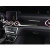 HIGH FLYING per CLA C117 2013-2018, GLA X156 2013-2019 Cornici dei Interno Cruscotto Plastica ABS 1 Pezzi (Nero Lucido)