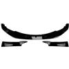 ODKBFG Spoiler Per BMW Serie 1 F20 F21 Sport M135i 2012-2015 Pre-facelift Paraurti Anteriore Splitter Spoiler Diffusore Protezione Body Kit Tuning Diffusore(1 Set Gloss Black)