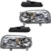 ENVA MADE FOR QUALITY BESTPRICE 2x fari principali anteriori sinistro + destro H1 senza servomotore, compatibili con VW GOLF III (1H1), GOLF III Cabriolet (1E7), GOLF III Variant (1H5)