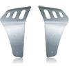 SEPTAR COPPIA CONVOGLIATORI fianchetti per FANTIC CABALLERO 125 250 500 alluminio spazzolato | SEPTAR