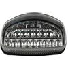 aVDB-moto Fanale Posteriore/Luce Stop LED compatibile con HONDA Shadow 1100 Spirit (USA) 1999-2007, HORNET 250 MC31 1998-1999, CB600F CB HORNET 600 PC34 1998-2002 + Frecce Integrate (Chiaro)