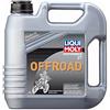 Liqui Moly Olio motore Liqui Moly 2T Offroad 3066 4 l semisintetico premiscelabile | Testato per catalizzatore, adatto per lubrificazione a miscela o separata