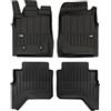 IMJ-Global Tappetini Auto Gomma ProLine 3D su Misura Compatibili con Ford Ranger IV dal 2022 in poi 4 porte, Set Completo di Tappeti Auto TPE per Migliorare Look e Sportività