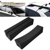 Jadeshay Barre Portatutto Universali,2 Pezzi Portapacchi Universale per Auto Portatile a Installazione Rapida per Tavola da Surf Kayak SUP Sci Dimensioni 40.5*9*10 cm/15.94*3.54*3.94 inch,Materiale PE