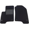 ASC Tappetini Auto Compatibili con Fiat Panda 312 Van-4x4-Cross-Natural Power 2012-2024, Solo Anteriori, Moquette, Bordo NERO Antiscivolo, Battitacco