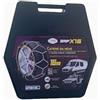 Febbraio Ciro Distribuzione Catene da Neve 16mm Omologate TÜV GS Onorm Gruppo 247 Compatibile con Varie Misure di Pneumatici Lega di Acciaio Montaggio Facile con Tensore Auto-bloccante GRIPX16
