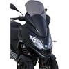 ERMAX Compatibile con/Sostituto per MP3 300 HPE/Sport - 19/24 - High Touring ERMAX Nero chiaro - TO53016