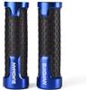 TAOBOZI Per SUZUKI BURGMAN 650 400 125 200 250 AN650 AN400 AN125 AN200 Manopole Manubrio Moto Manopole Thruster(Blue)