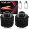 SOAJEE 2 filtri dell'aria da 32 mm per motori GY6 da 50 cc - 90 cc, 110 cc, 125 cc, 150 cc, per moto, ATV, quad, scooter, Go Kart, mini moto, Pocket Pit Dirt Super Bike CRF50, XR50, Kawasaki, Suzuki