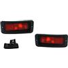 EASYSHOP24H Coppia 2 Faro Fanale Fanalino Posteriore DX SX Per Pajero Sport da 1996 a 2008 Catarifrangente Destro e Sinistro su Paraurti Inferiore Retronebbia
