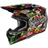 O'NEAL | Casco da motocross | MX Moto | Calotta in ABS, Standard di sicurezza ECE 22.05, Prese d'aria per una ventilazione ottimali | 3SRS Helmet Crank 2.0 | Adulto | Multi | Taglia XL