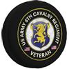 Generic Copriruota di Scorta Vintage Us Veteran 6Th Cavalry Regiment Borsa per Pneumatici Impermeabile Antipolvere Copertura della Ruota di Scorta, per Ricambi Auto, Camion, Camper Rimorchio, 14in