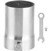 KIMISS Vite-KIMISS 45mm Silenziatore per tubo di scarico General Motorcycle DB Killer Silenziatore Valvola in acciaio inossidabile 48mm