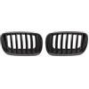 Viviance Auto Paraurti Anteriore Griglia Griglie compatibile con BMW X5 X6 E70 E71 2007-2012 - Nero opaco