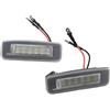 HFEWCVK Adatto for Ford Focus MK1 1998-2005 LED bianco ad alta luminosità Luce targa Lampada targa 1 paio