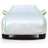 LSDRALOBPOI Telo Copriauto per Toyot𝐚 Yaris 2017(394.5×169.5×151cm), Telo Copriauto da Esterno，Impermeabile Traspirante Anti UV Resistente Al Calore Copertura per Auto