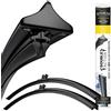 DOUBLE ACTION Set tergicristallo a doppia azione per parabrezza - compatibile con Kia Stonic anno 09/17 - lunghezza: 650mm/400mm