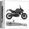 MOTOTOPGUN scarico omologato arrow pro-race in nichrom compatibile con ktm duke 990 2024 mototopgun 71973pri