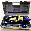 AUTOFU Cric idraulico a carrello da 2 tonnellate per auto, basso profilo, cric di sollevamento per auto, furgone, garage, riparazione, portata di sollevamento 135 mm-320 mm, custodia inclusa
