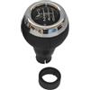 Jonikuper Pomello del cambio manuale a 6 marce per (R55/R56/R57/R58/F54/F55/F56/F57/R60/R61) - ABS e pelle PU, design ergonomico, colore nero