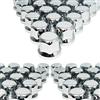 Netut Promo Link - 60x 32 mm Copribulloni per ruote, cromati, in plastica, SW32, per camion, rimorchi, semirimorchi