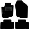 QUEMAR Tappetini Auto compatibili con Rav4 III XA30 2006-2013 / Kit Tappeti Moquette e Gomma su Misura (Set 2 Anteriori + 2 Posteriori) / Ricami e Colori Personalizzati (Bordo Antracite, 1 Ricamo)