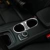 AUTO-spro Cornice per portabicchieri auto, in lega di alluminio, per Benz CLA 200 220 260 GLA Classe A W176 C117 W117 (argento)