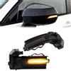 Fouedy Indicatore di direzione dinamico a LED per specchietto retrovisore dell'auto, per A-udi Q2 18-20 Q3 19-20