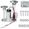 MiOYOOW Clacson Ad Aria 12 V 150 dB per Camion - Tromba Doppia Super Forte per Auto, Kit di Corno Universale Potente per Furgoni, Moto, Barche