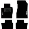 QUEMAR Tappetini Auto compatibili con Nissan Juke II dal 2020 anche Hybrid/Kit Tappeti Moquette e Gomma su Misura (Set 2 Anter.+2 Poster.)/ Ricami e Colori Personalizzati (Bordo Perla, 2 Ricami)