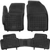 MTM Tappetini Gomma per Toyota Corolla Cross Hybrid 2022- Design a Vaschetta, su Misura con Bordi Rialzati cod. 3D 10217