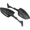 DHWUIASF Specchietti Retrovisori Moto Specchio Antiriflesso Per YAMAHA TMAX T-MAX 560 TMAX560 Accessori Moto Specchietto Laterale Decorare (Color : Black)