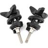 Generic SIKUAI - Vite di regolazione per parabrezza moto, morsetto di fissaggio per BMW R1200GS ADV R 1200 GS 2004-2016