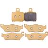 GTDTKGANAK Pastiglie freno anteriori o posteriori per motocicletta per GILERA Nexus500 Nexus 500 SP per PIAGGIO X9 250 500 03-06 X9-500-ie 250cc 500cc Pastiglie Freno