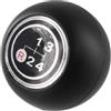 Drivstraw Pomello del cambio a 4 marce per Land per Cruiser FJ40/FJ43/FJ45/BJ40/BJ45/HJ47 (1969-1986), pomello del cambio in ABS nero, ricambio diretto per interni automobilistici
