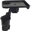 Xijobido Vassoio portabevande per auto, portabicchieri per auto, organizer per console auto, organizer per berlina, SUV o monovolume