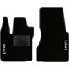 QUEMAR Tappetini Auto compatibili con Smart Fortwo W453 dal 2014 / Kit Set 2 Tappeti in Moquette e Gomma su Misura/Ricami e Colori Personalizzati (2 Ricami, Bordo Antracite)