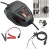 farbrothersonline COMPATIBILE CON APRILIA RSV4 FACTORY CARICA BATTERIA-MANTENITORE DI CARICA 100% AUTOMATICO A 8 CICLI INTELLIGENTI PER MOTO SCOOTER GIVI S510 PER BATTERIE LITIO E TRADIZIONALI