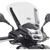 MOTOTOPGUN givi d1100st cupolino basso trasparente compatibile con honda sh 300 i 2015 2016 2017 2018 2019 2020 mototopgun