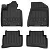 IMJ-Global Tappetini Auto Gomma ProLine 3D su Misura Compatibili con Hyundai Tucson III 2015-2020 con tendicinghia dietro il sedile del conducente, Set Completo di Tappeti Auto TPE