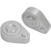 YFQAZXSW Riser manubrio, 43 mm, alluminio, for Honda, for VFR 800, for VTEC dal 2002 in poi, for Blackbird, for CBR1100XX, 1996-2008
