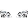 IBNBRO Proiettore Fanale Anteriore Per Nissan Qashqai 2008-2014 Fari Auto Faro Di Montaggio Con Giorno Corsa E Jogging Lampada Di Ricambio Anteriore Intero Gruppo Di Illuminazione Auto Gruppo Fari Anteriori(