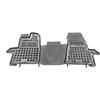 MTM Tappetini Gomma per Ford Transit 2014-2023 Design a Vaschetta, su Misura con Bordi Rialzati cod. 3D 5411